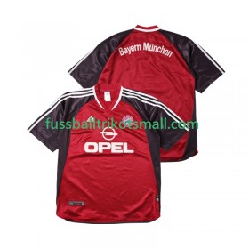 Fußballtrikots Bayern München 2001 Retro 2002 Kurzarm Heimtrikotsatz kaufen
